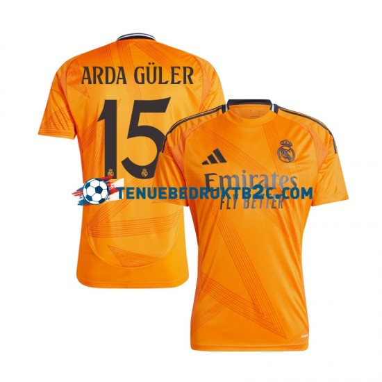 Uitshirt Real Madrid Arda Guler 15 Mannen 2024-25 S-S