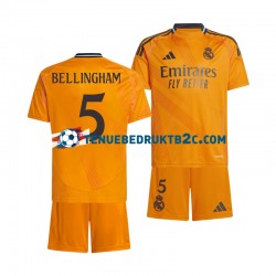 Uitshirt Real Madrid BELLINGHAM 5 Voetbalteneu Kinderen 2024-25 S-S