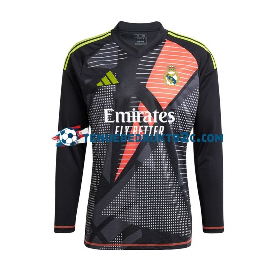 Uitshirt Real Madrid Keeper Mannen 2024-25 L-S