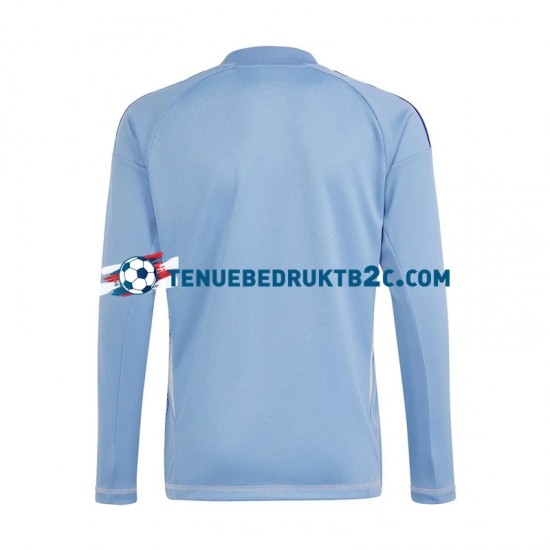 Thuisshirt Real Madrid Keeper Mannen 2024-25 L-S Blauw