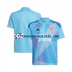 Thuisshirt Real Madrid Keeper Mannen 2024-25 S-S Blauw