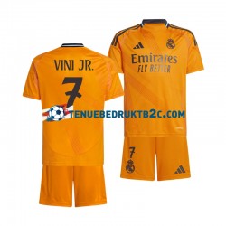 Uitshirt Real Madrid VINI JR 7 Voetbalteneu Kinderen 2024-25 S-S
