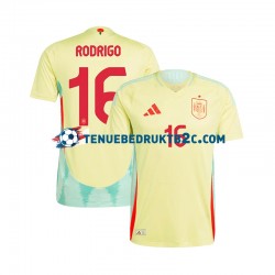 Uitshirt Spanje RODRIGO 16 Mannen Europacup 2024 S-S