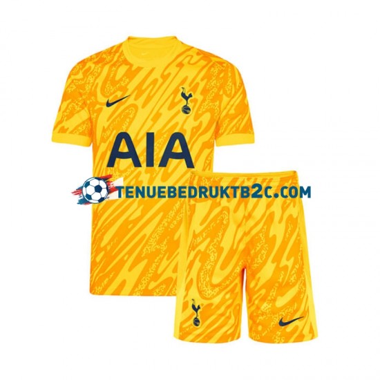 Thuisshirt Tottenham Hotspur Keeper Voetbalteneu Kinderen 2024-25 S-S