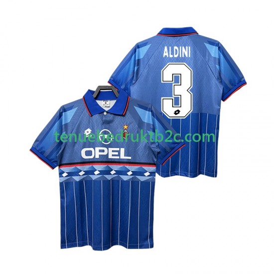 Uitshirt Retro AC Milan ALDINI 3 1995 1996 Mannen S-S