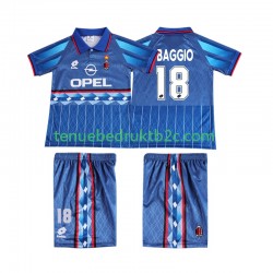 Uitshirt Retro AC Milan BAGGIO 18 1995 1996 Voetbalteneu Kinderen S-S