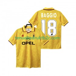 3de shirt Retro AC Milan BAGGIO 18 1995 1996 Mannen S-S