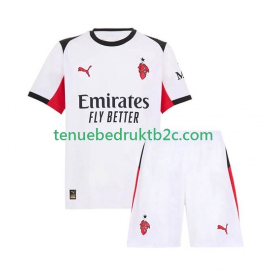 Uitshirt AC Milan Voetbalteneu Kinderen 2025-26 S-S