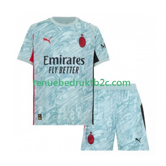 Thuisshirt AC Milan Keeper Voetbalteneu Kinderen 2025-26 S-S