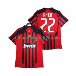 Thuisshirt Retro AC Milan KAKA 22 2007 Mannen 2008 S-S