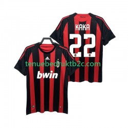 Thuisshirt Retro AC Milan KAKA 22 2009 Mannen 2008 S-S