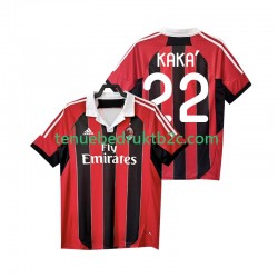 Thuisshirt Retro AC Milan KAKA 22 2012 2013 Mannen S-S