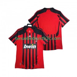 Thuisshirt Retro AC Milan 2007 Mannen 2008 S-S