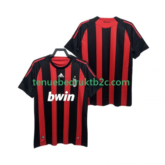 Thuisshirt Retro AC Milan 2009 Mannen 2008 S-S