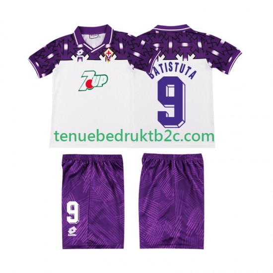 Uitshirt Retro Fiorentina BATISTUTA 9 1992 1993 Voetbalteneu Kinderen S-S
