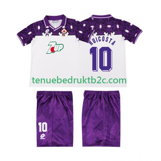 Uitshirt Retro Fiorentina RUI COSTA 10 1992 1993 Voetbalteneu Kinderen S-S