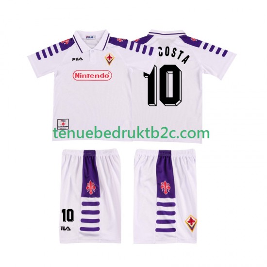 Uitshirt Retro Fiorentina RUI COSTA 10 Voetbalteneu Kinderen 1998 1999 S-S