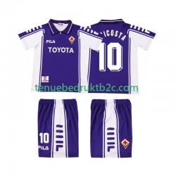 Thuisshirt Retro Fiorentina RUI COSTA 10 2000 Voetbalteneu Kinderen 1999 S-S