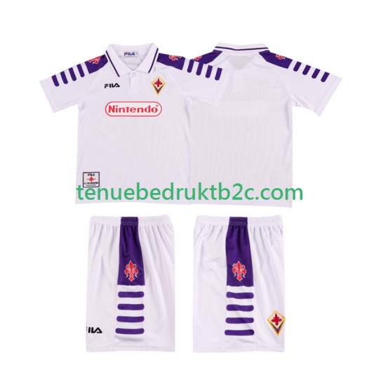 Uitshirt Retro Fiorentina Voetbalteneu Kinderen 1998 1999 S-S