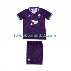 Thuisshirt Retro Fiorentina 1992 1993 Voetbalteneu Kinderen S-S