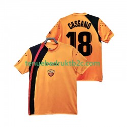 Thuisshirt Retro AS Roma CASSANO 18 2005 Mannen 2006 S-S