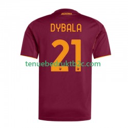 Thuisshirt AS Roma Dybala 21 Mannen 2025-26 S-S