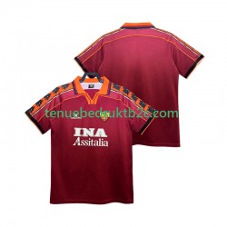Thuisshirt Retro AS Roma Mannen 1998 1999 S-S