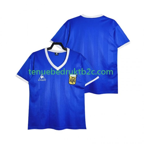 Uitshirt Retro Argentinië 1986 Mannen S-S