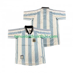 Thuisshirt Retro Argentinië Mannen 1998 S-S