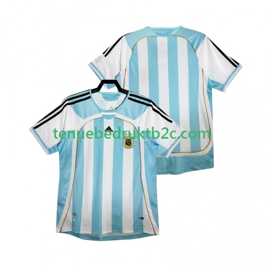 Thuisshirt Retro Argentinië 2014 Mannen S-S