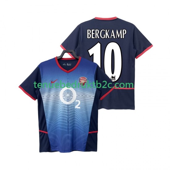 Uitshirt Retro Arsenal BERGKAMP 10 Mannen 2004 2002 S-S