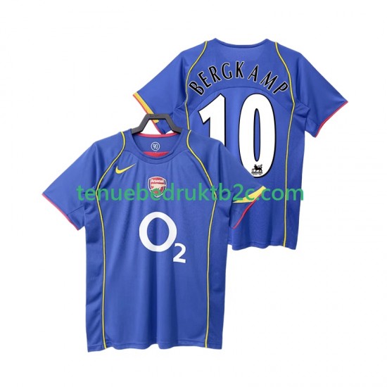 Uitshirt Retro Arsenal BERGKAMP 10 2005 Mannen 2004 S-S