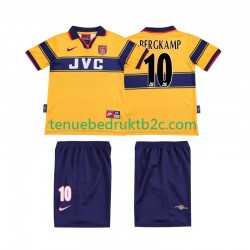 Uitshirt Retro Arsenal BERGKAMP 10 1997 Voetbalteneu Kinderen 1999 S-S