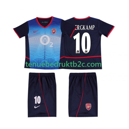 Uitshirt Retro Arsenal BERGKAMP 10 Voetbalteneu Kinderen 2004 2002 S-S