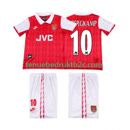 Thuisshirt Retro Arsenal BERGKAMP 10 1996 Voetbalteneu Kinderen 1994 S-S