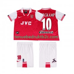 Thuisshirt Retro Arsenal BERGKAMP 10 1996 1997 Voetbalteneu Kinderen S-S