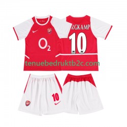 Thuisshirt Retro Arsenal BERGKAMP 10 2003 Voetbalteneu Kinderen 2002 S-S