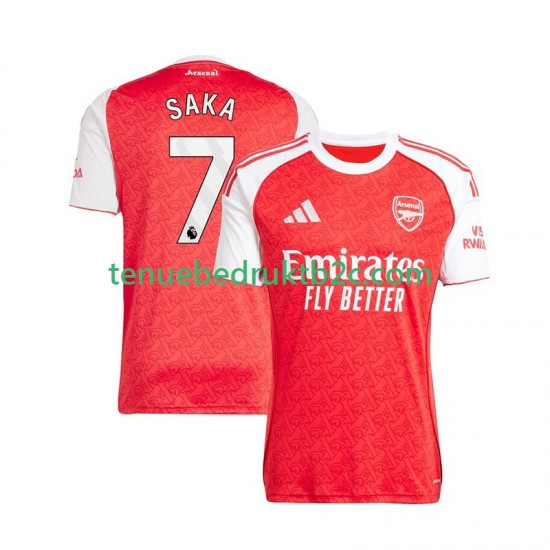 Thuisshirt Arsenal Bukayo Saka 7 Mannen 2025-26 S-S