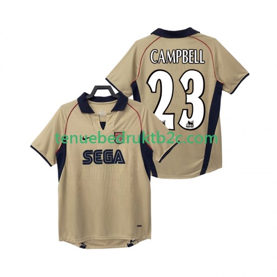 Uitshirt Retro Arsenal CAMPBELL 23 2001 Mannen 2002 S-S
