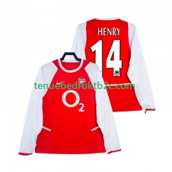 Thuisshirt Retro Arsenal Henry 14 2003 Mannen 2002 L-S