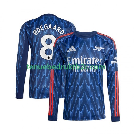 Uitshirt Arsenal Martin Odegaard 8 Mannen 2025-26 L-S
