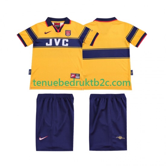 Uitshirt Retro Arsenal 1997 Voetbalteneu Kinderen 1999 S-S
