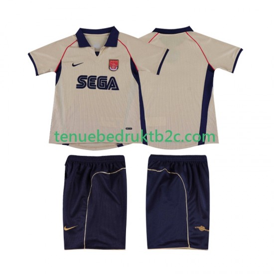 Uitshirt Retro Arsenal 2001 Voetbalteneu Kinderen 2002 S-S