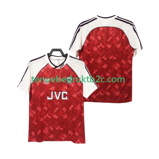 Thuisshirt Retro Arsenal 1990 1992 Mannen S-S