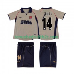 Uitshirt Retro Arsenal Thierry Henry 14 2001 Voetbalteneu Kinderen 2002 S-S