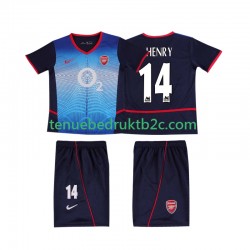 Uitshirt Retro Arsenal Thierry Henry 14 Voetbalteneu Kinderen 2004 2002 S-S
