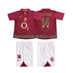 Thuisshirt Retro Arsenal Thierry Henry 14 2005 Voetbalteneu Kinderen 2006 S-S
