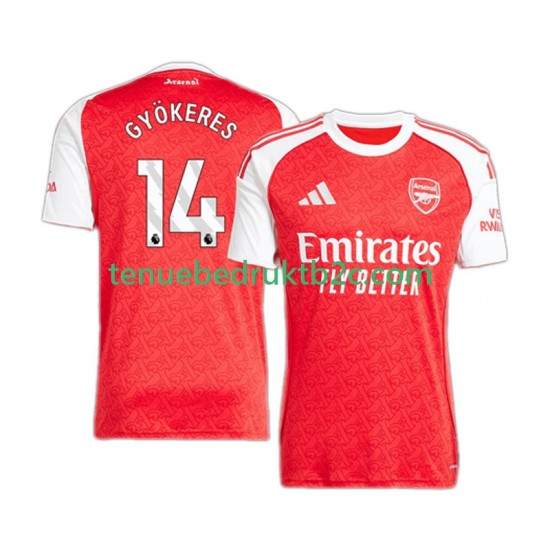 Thuisshirt Arsenal Viktor Gyokeres 14 Mannen 2025-26 S-S