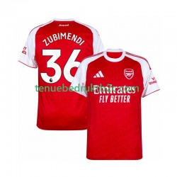 Thuisshirt Arsenal Zubimendi 36 Mannen 2025-26 S-S