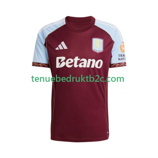 Thuisshirt Aston Villa Mannen 2025-26 S-S